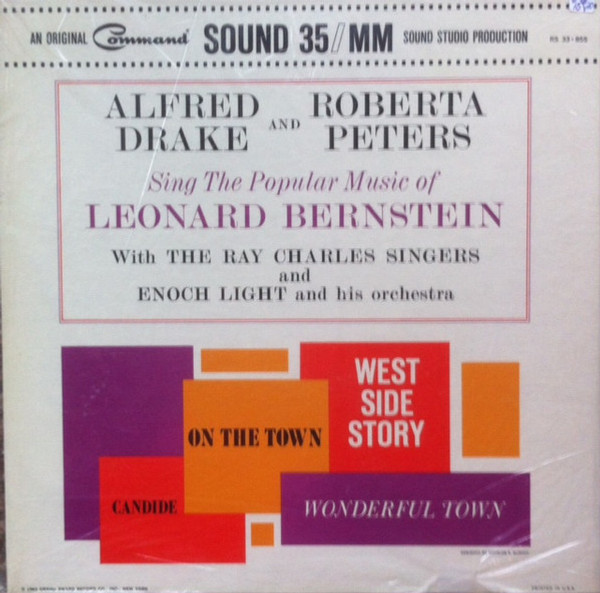 Alfred Drake, Roberta Peters - Sing The Popular Music Of Leonard Bernstein (LP, Album)