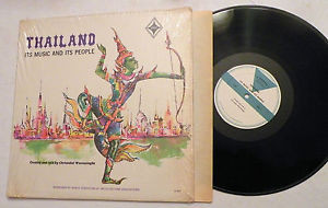 Christobel Weerasinghe - Thailand - Its Music And Its People (LP, Album, Mono)