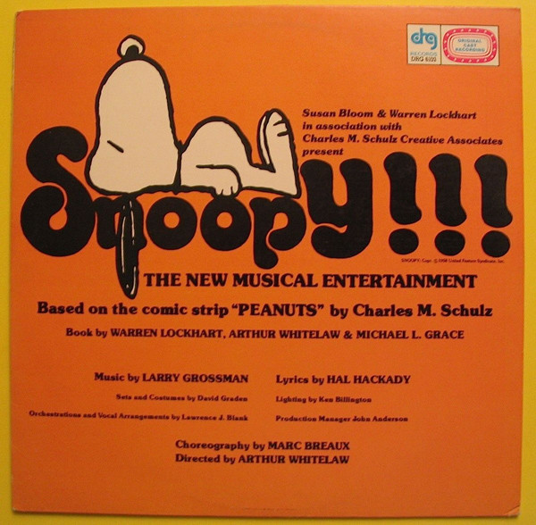 Warren Lockhart, Hal Hackady - Snoopy!!! (The New Musical Entertainment) (LP, Album)