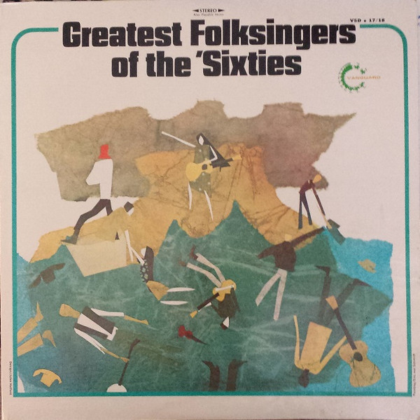 Various - Greatest Folksingers Of The 'Sixties (2xLP, Comp, RE)