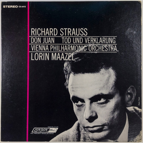 Richard Strauss - Vienna Philharmonic Orchestra*, Lorin Maazel - Don Juan / Tod Und Verklärung (LP, Album)