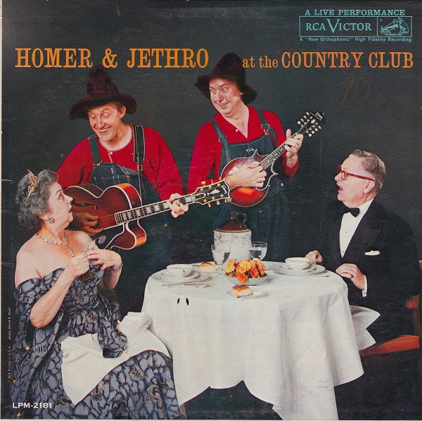 Homer And Jethro - At The Country Club (LP, Mono, Ind)