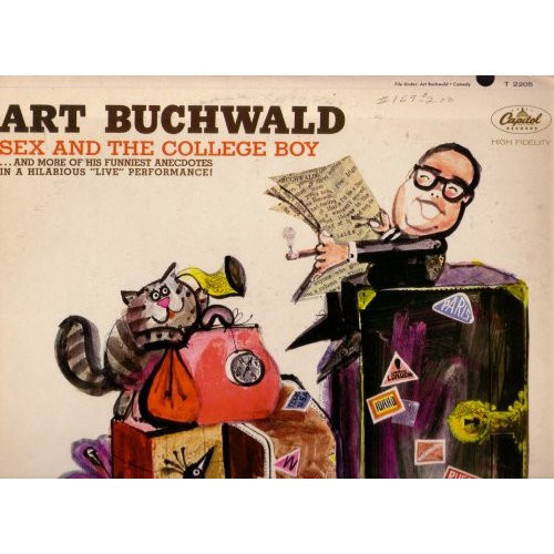 Art Buchwald - Sex And The College Boy (LP)