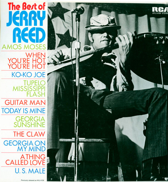 Jerry Reed - The Best Of Jerry Reed (LP, Comp, RE)