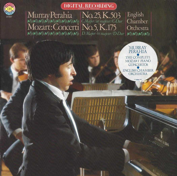 Mozart*, Murray Perahia, English Chamber Orchestra - Concerti No.25, K.503 / No.5, K.175 (LP)