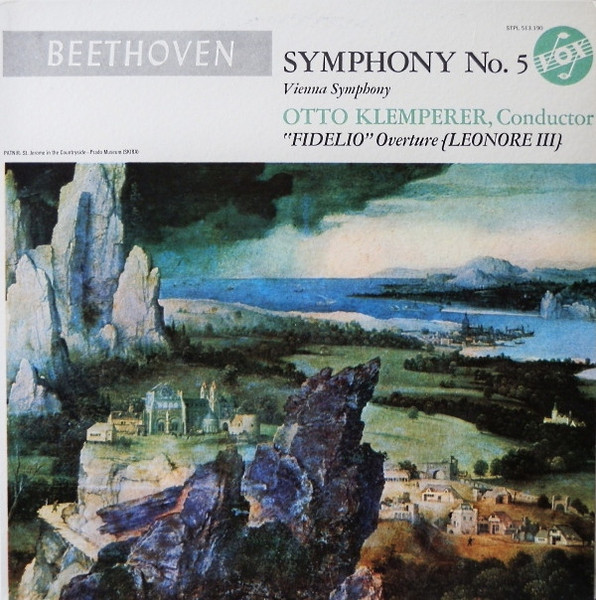 Beethoven* - Vienna Symphony*, Otto Klemperer - Symphony No. 5 "Fidelio" Overture (Leonore III) (LP)