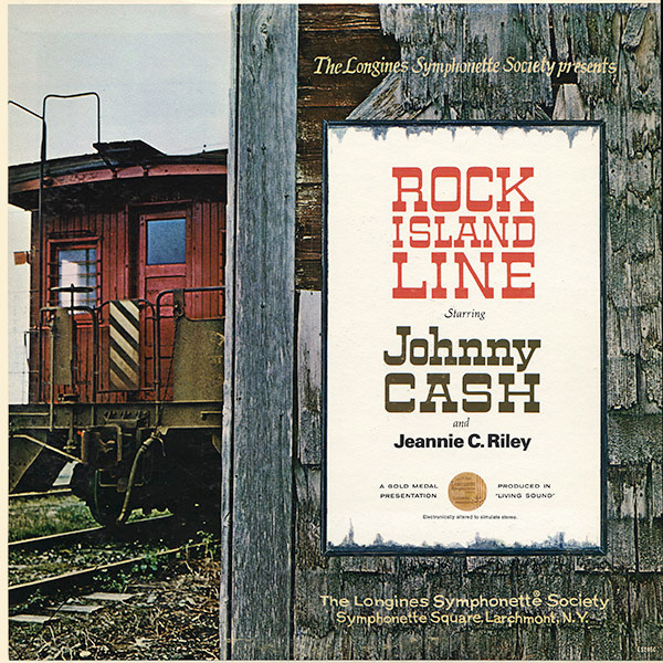 Johnny Cash And Jeannie C. Riley - Rock Island Line (LP, Comp)