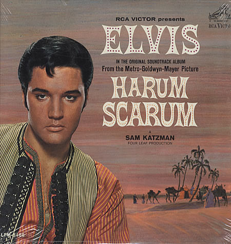 Elvis Presley - Harum Scarum (LP, Album, Mono)