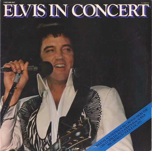 Elvis Presley - Elvis In Concert (2xLP, Album)
