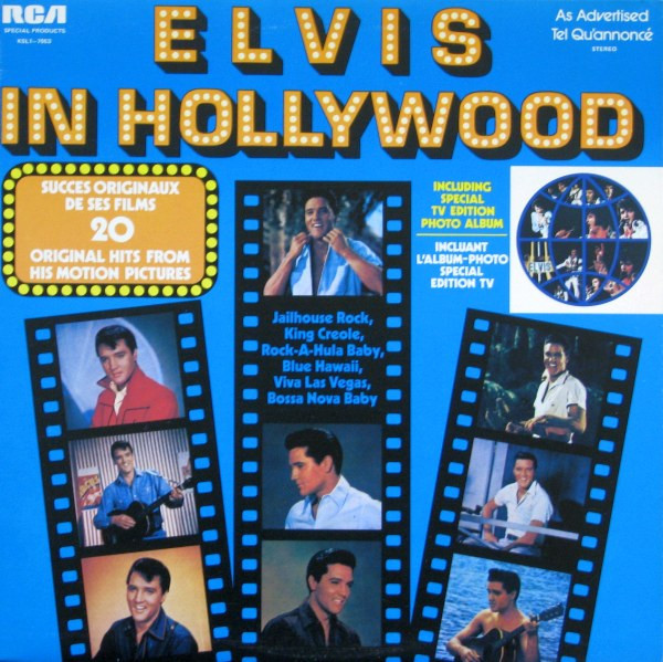 Elvis Presley - Elvis In Hollywood (LP, Comp)