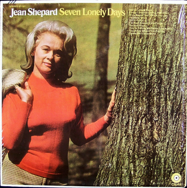 Jean Shepard - Seven Lonely Days (LP, Album, Club)