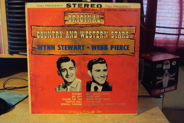 Wynn Stewart, Webb Pierce - Original Country & Western Stars (LP, RP)