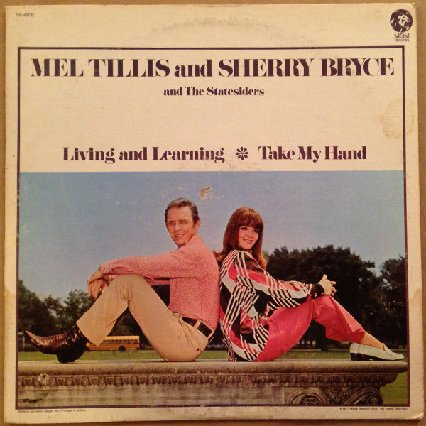 Mel Tillis And Sherry Bryce And The Statesiders (2) - Living And Learning / Take My Hand (LP, Album)