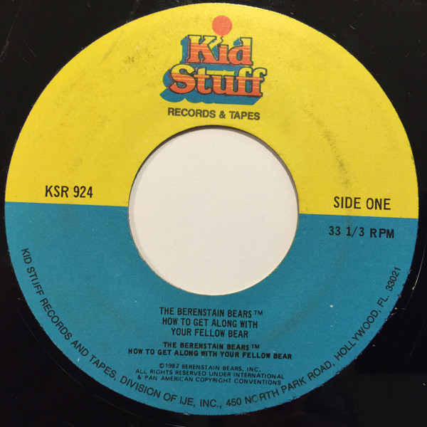 The Berenstain Bears - How To Get Along With Your Fellow Bear (7")