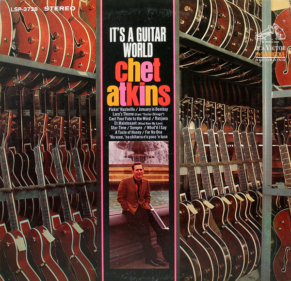 Chet Atkins - It's A Guitar World (LP, Hol)