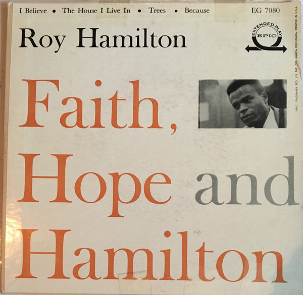 Roy Hamilton (5) - Faith, Hope And Hamilton (7", EP)