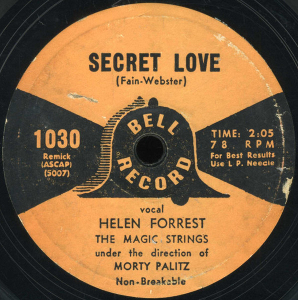 Helen Forrest / Charlie De Forest - Secret Love / Young At Heart (7", Single, Styrene)