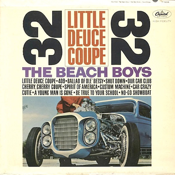 The Beach Boys - Little Deuce Coupe (LP, Album, Mono, Scr)