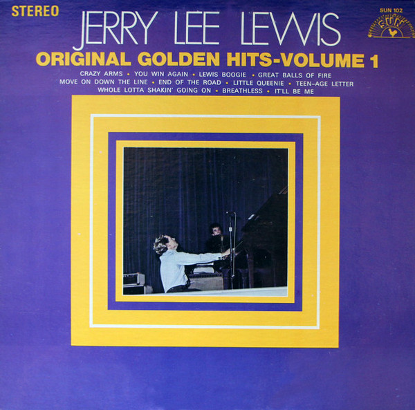 Jerry Lee Lewis - Original Golden Hits - Volume 1 (LP, Comp)