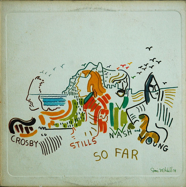 Crosby, Stills, Nash & Young - So Far - Atlantic - SD 18100 - LP, Comp, RI 695391184