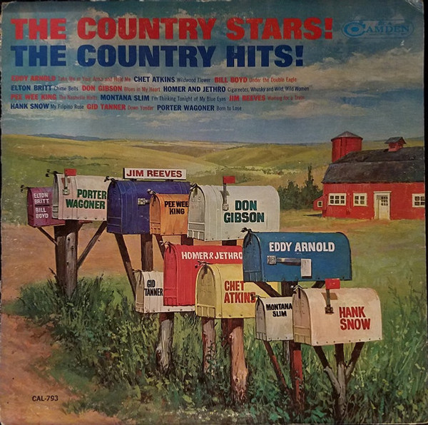 Various - The Country Stars! The Country Hits! (LP, Comp, Mono)