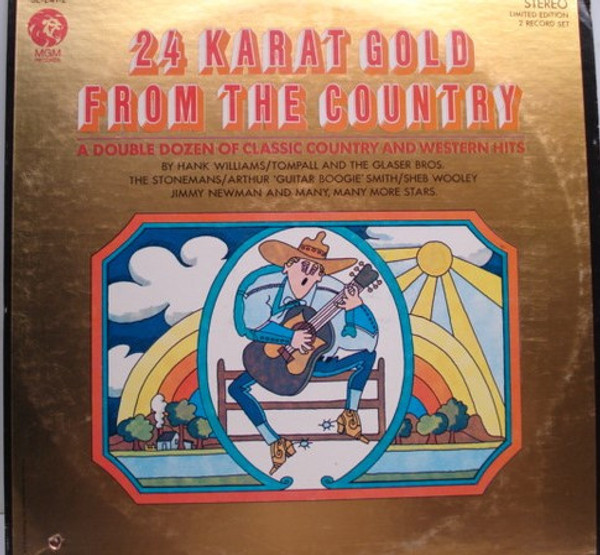 Various - 24 Karat Gold From The Country (2xLP, Comp, Ltd)