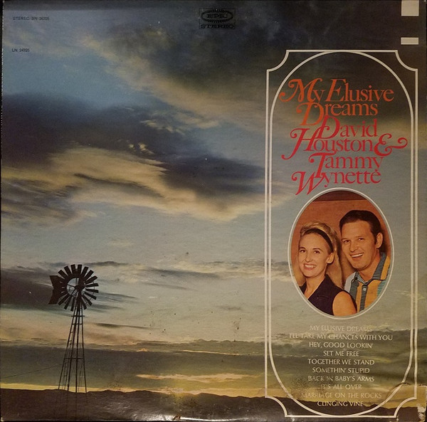 David Houston & Tammy Wynette - My Elusive Dreams (LP, Album)