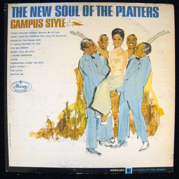 The Platters - The New Soul Of The Platters - Campus Style (LP, Mono, Promo)