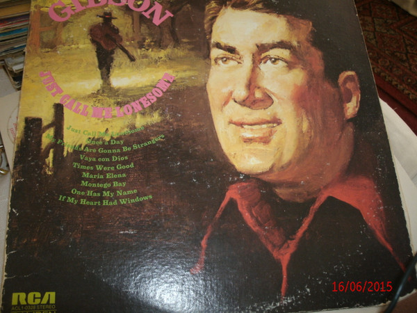 Don Gibson - Just Call Me Lonesome (LP, Album)
