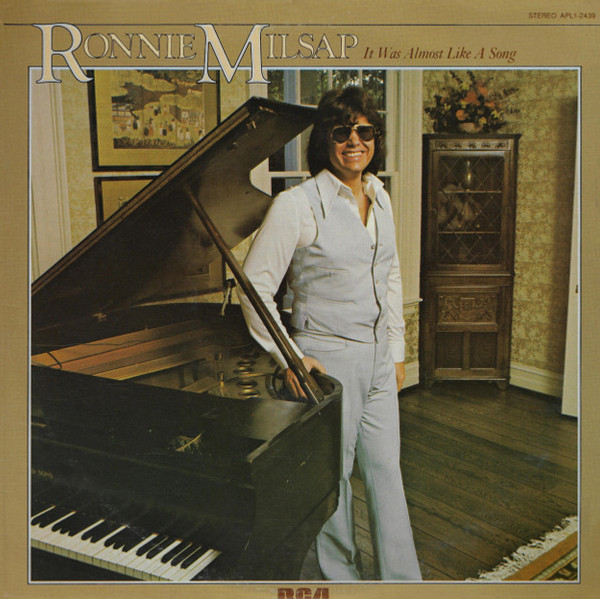 Ronnie Milsap - It Was Almost Like A Song (LP, Album, RE)