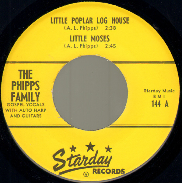 The Phipps Family - Little Poplar Log House (7", EP)