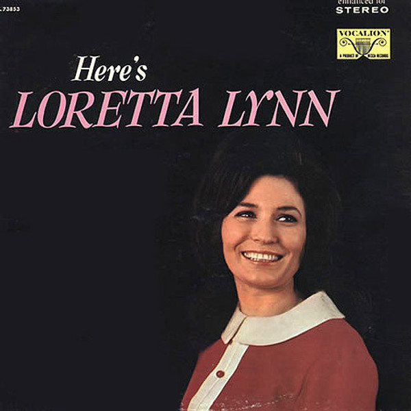 Loretta Lynn - Here's Loretta Lynn (LP, Pin)