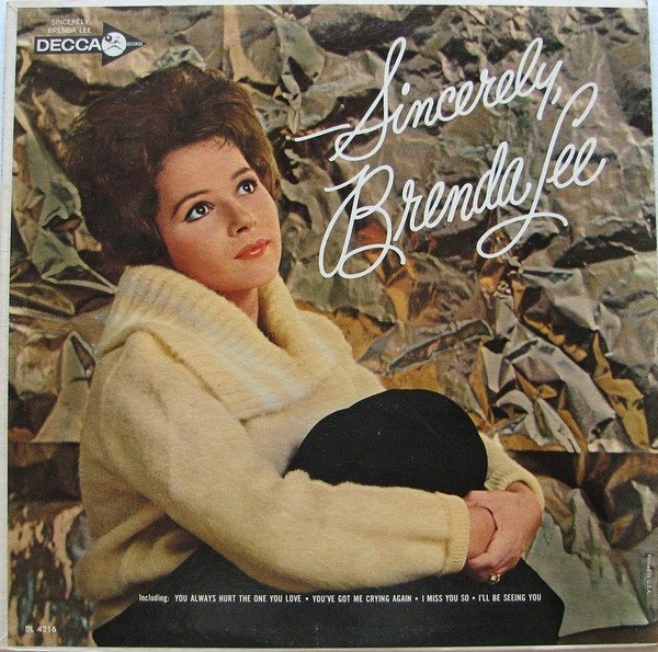 Brenda Lee - Sincerely (LP, Album, Mono, Pin)