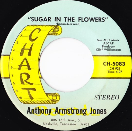 Anthony Armstrong Jones - Sugar In The Flowers (7", Single)