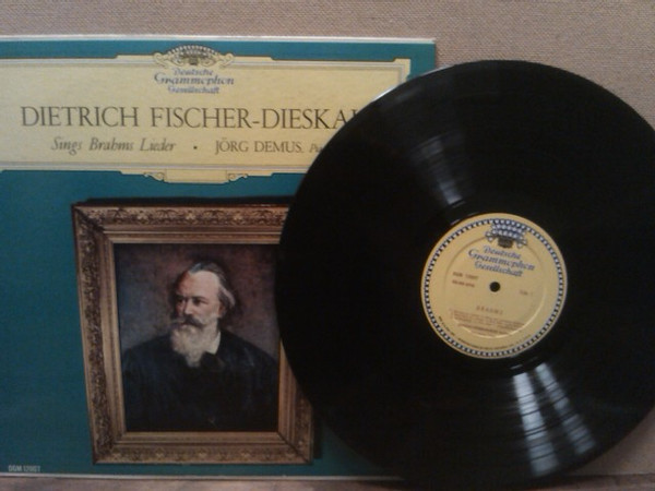 Johannes Brahms, Dietrich Fischer-Dieskau, Jörg Demus - Sings Brahms Lieder (LP)