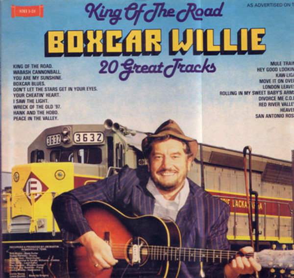 Boxcar Willie - King Of The Road 20 Great Tracks (LP, Comp, RP)