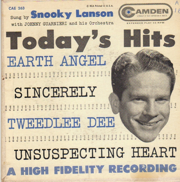 Snooky Lanson - Earth Angel (7", EP)