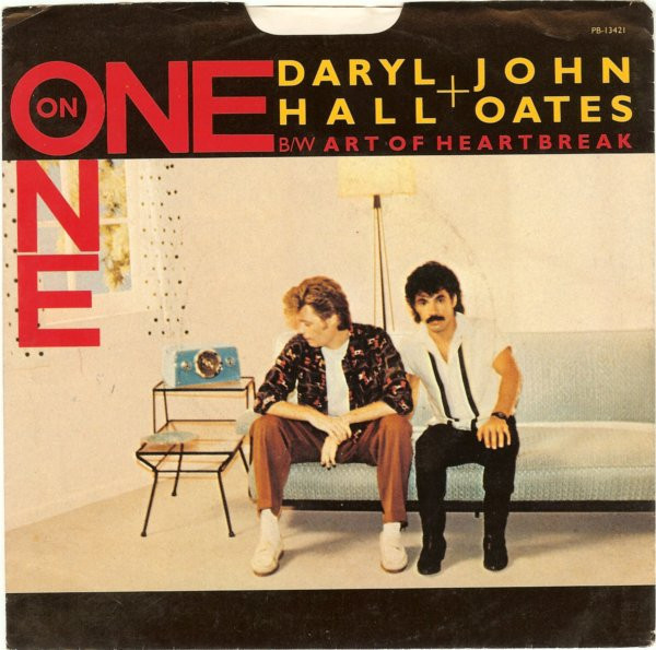 Daryl Hall + John Oates* - One On One (7", Single, Mon)
