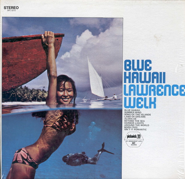 Lawrence Welk - Blue Hawaii (LP, Album)