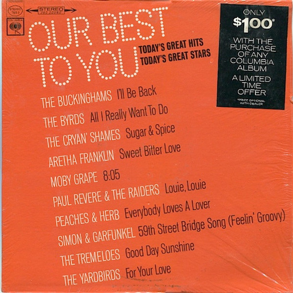 Various - Our Best To You: Today's Great Hits... Today's Great Stars (LP, Comp)