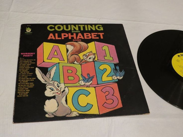 Peter Pan Players And Orchestra - Counting Song Alphabet Song (LP, Album)