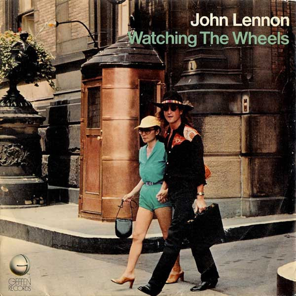 John Lennon - Watching The Wheels (7", SRC)