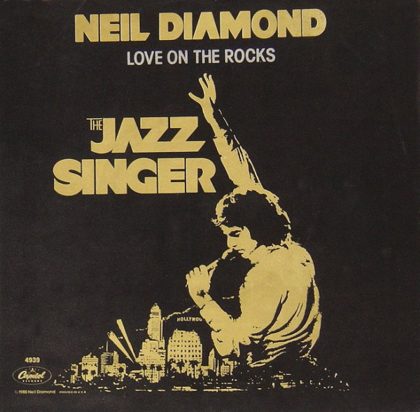 Neil Diamond - Love On The Rocks (7", Single)