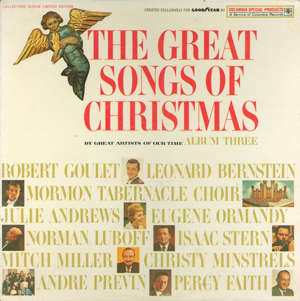 Various - The Great Songs Of Christmas, Album Three (LP, Album, Comp, Ltd)