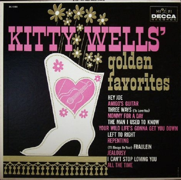 Kitty Wells - Golden Favorites - Decca - DL 4108 - LP, Comp, Mono, Glo 717847973