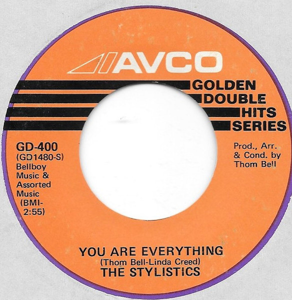 The Stylistics - You Are Everything / Stop, Look, Listen (To Your Heart) (7", Single)