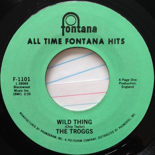 The Troggs - Wild Thing / With A Girl Like You (7", RE)
