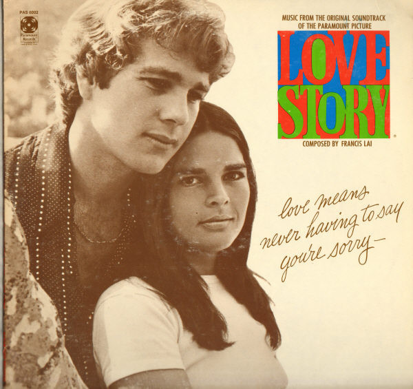 Francis Lai - Love Story - Music From The Original Soundtrack (LP, Album)