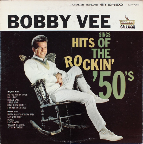 Bobby Vee - Hits Of The Rockin' Fifties (LP, Album)