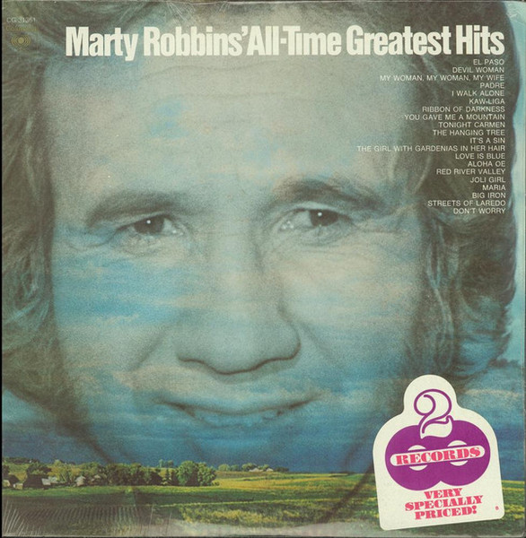 Marty Robbins - Marty Robbins' All-Time Greatest Hits (2xLP, Comp, Pit)